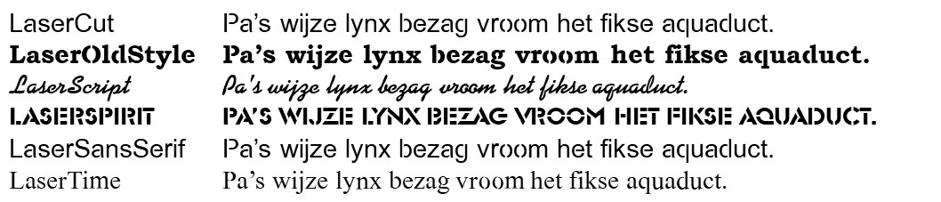 Fonts